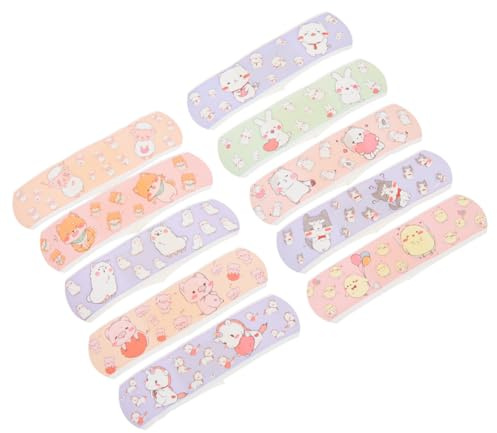 BATHVEVE Vendajes Adhesivos Impermeables Para Heridas Pequeños Adhesivos Transpirables 120 Piezas Protección Curta Para Niños Cuidado Primeros Auxilios Uso Diario