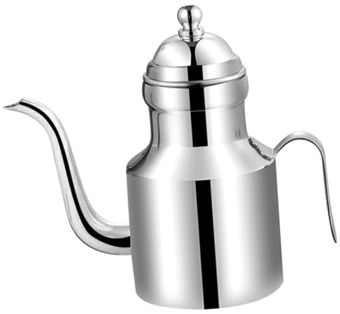 Ipetboom Contenitore Per Olio in Acciaio Separatore Di Grasso Per Cucina Pratico Contenitore Per Filtrare Succhi e Zuppe Accessorio Da Cucina Multifunzionale