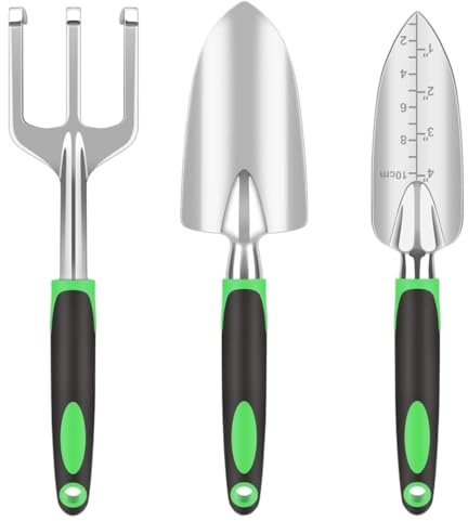 Outils de Jardinage, Ensemble d'outils de Jardinage antirouille – Parfait for l'intérieur et l'extérieur for Hommes Femmes