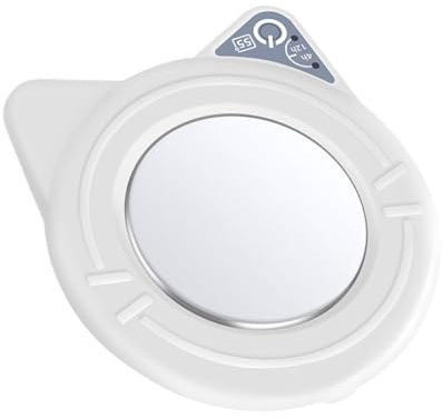 EPIGEIST Chauffe-Tasse USB Forme de Chat Plaque Chauffante Électrique Maintien de Température Constant pour Boissons Chaudes Adapté Bureau et Maison Blanc