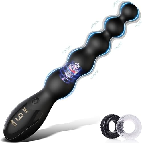 Horett Perline Anali Vibranti Vibratore Anale Massaggiatore Prostatico per Uomo