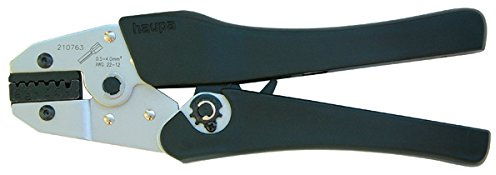 Haupa Presswerkzeug Kabelschuhe/Verbinder, Aderendhülsen, Schirmanschluss, 210763