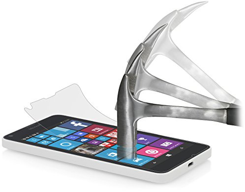 STILGUT Displayschutzfolie Sicherheitsglas für Microsoft Lumia 640 (2er-Pack)