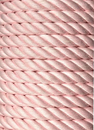 Großhandel für Schneiderbedarf 2 m Baumwollkordel 10 mm Rosa
