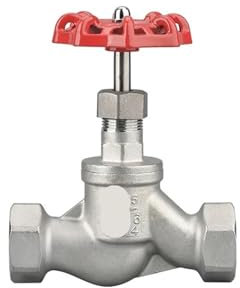 1/2 - 2 Innengewinde 304 Edelstahl S-Typ-Absperrventil SS304 DN15-DN50 Gewinde Wasser-, Gas- und Öl-Absperrventil(Size:1/2)