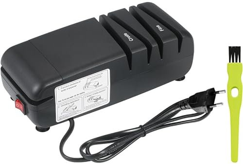 Aiguiseur de Couteaux électrique Professionnel aiguiseur de Couteaux de Cuisine Diamant aiguiseur de Couteaux Automatique Multifonctionnel