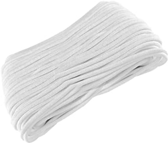 Abaodam Polyester-cotton Self Watering Wick Cord for Potted Plants Hydroponic Wicking Rope 6mm Diameter 20 Meters Plant Watering Absorbent String Suitable for Indoor and Outdoor Gardening