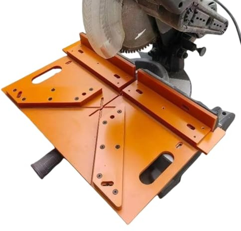 Angle Cutting Guide Tool - 45-Degree Miter Saw Cutting Guide | Heavy Duty Accessories, High Precision Aid for Wood, Aluminum, PVC, Gypsum