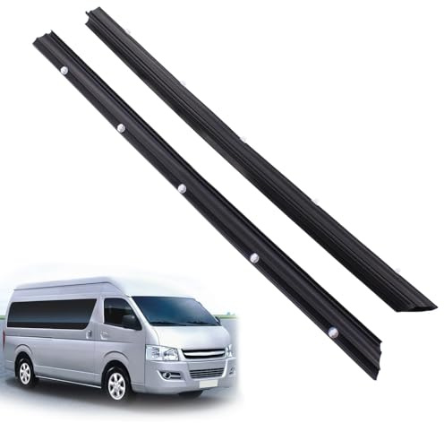 Soiftra 2 Stück Türdichtung Gummidichtung für Autotür Abdichtung Tür Vorne Links und Rechts Dichtung Kotflügel kompatibel mit vw T5/7H0837565A/7H0837566A，Multivan T6 T5 Transporter T6 T5