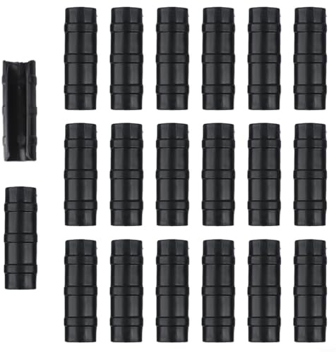 EffiFish Bâtiments de Jardin Clip de Tube Clip de Serre Pince de Serre Clips en Plastique pour Tuteurs de Plantes Pour Cadres de Film de Jardin Connecteur 20 Pièces (32 mm)