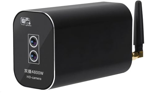 VBESTLIFE Dual 8K Webcam, 48MP 20X Zoom Autofocus Professional Camera for Live Streaming, avec Télécommande, Support de Trépied