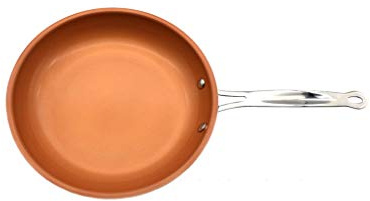 SHYYOULQE Non-stick Pan Omelette Breakfast Round Saucepan Pancake Egg Frying Metal Kitchen Accessories Cookware Silicone Cooking Utensils Set Blue
