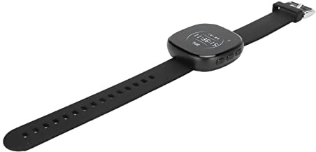 HUSHUI Reloj Grabador, Grabación de Vídeo HD 1080P con Función Activada por Voz, Diseño de Botón de Grabación Independiente, para Situaciones de Emergencia y Uso Diario (64g)