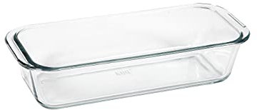 500° Molde para Tartas, Cristal, 31 x 12.6 x 7 cm, 1.7 L, Talla Unica