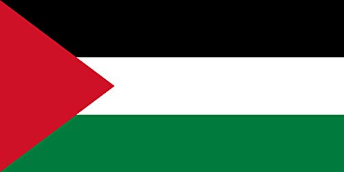 Drapeau PALESTINE - Palestinien - Gaza - Pays Proche Orient - 150 X 90 cm