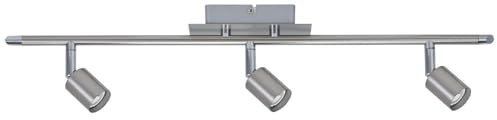 Paulmann Spotlight Georgia max. 3x10W GU10 Nickel gebürstet 230V Metall