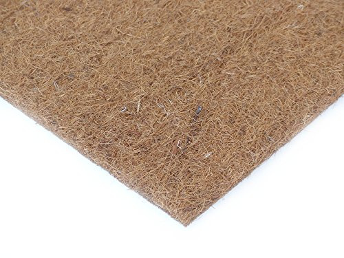proflora 4er-Set Kokosfaser Rückwand für Terrarium je 30x30cm - Kokosmodul - Kokosfaser Matte