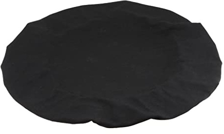 LOVIVER Stuhlbezug Sitzbezug, elastischer Bürostuhlbezug, Stretchbezug Schonbezüge für Stühle, Ø 35-50 cm Schutzbezug Abnehmbarer Stuhlschutz für Esszimmerstühle, Küche, Bankette, Partys, Schwarz
