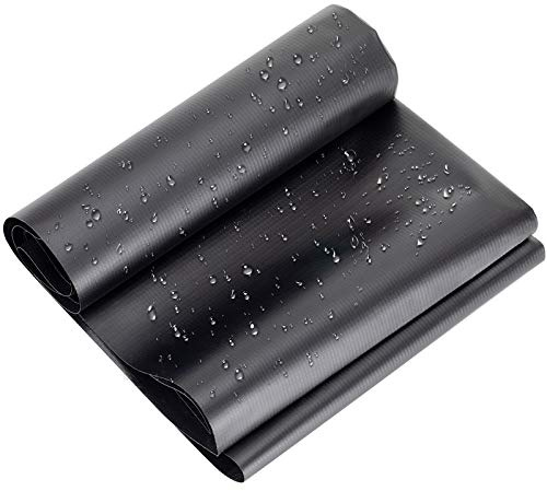 hygger Pond Liner - 7 by 10ft Fish Pond Liners for Outdoor Ponds, 14.5 Mil PVC Soft Pond Liner for Fish Ponds, Water Features, Garden Water Fountains, Waterfalls