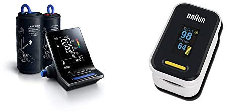 Ihr Herz zählt - Braun Pulsoximeter 1 (YK-81CEU) und Braun ExactFit 5 Connect Intelligentes Blutdruckmessgerät (BUA6350EU)
