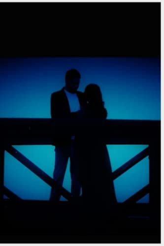 Love is a Mystery-Blue Love Bridge Notebook Journal Diary: Love Notebook| Blue Notebook| Romantic| Journal| Diary| Bridge| Blue Sky| Pretty Writing Book