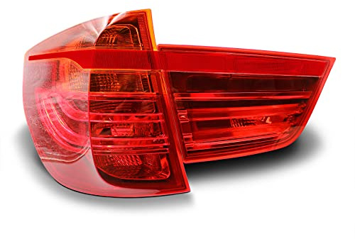 Rückleuchten Folie Set Aufkleber Tönungsfolie Heckleuchten passgenau zugeschnitten für Rückleuchte selbstklebend Kfz Auto Zubehör C073 (Red)