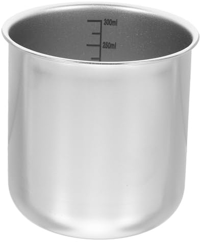 Zerodeko Tasse à Mesurer Acier Inoxydable Récipient Pour Riz Outil De Cuisine Avec Marquages Précis Capacité Large