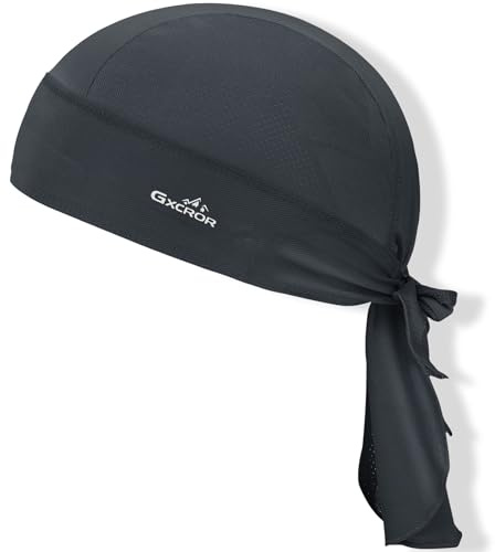 GXCROR Sports Bandana Cap Bandana Kopftuch Fahrrad Kopfbedeckung Atmungsaktiv nimmt Schweiß auf Hat