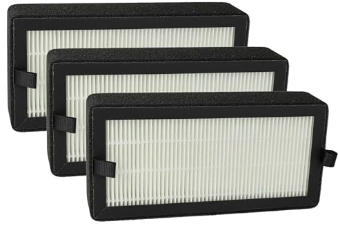 vhbw 3x Filtro HEPA 13 compatible con Klarstein Tramontana purificador aire | Filtro de repuesto