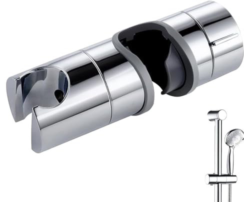 Adjustable Shower Head Holder - 360 Degrees Rotation Universal Bracket Replacement - Shower Accessories