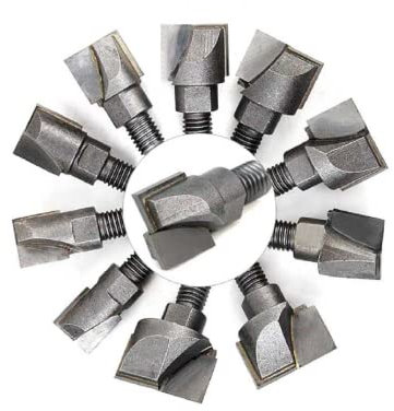 QQXUAN 1PCS 16-30mm Carbide Wood Cutter Installation of Mortise Lock Installation Fixture and Door Mortice Lock Jig (16.5mm)
