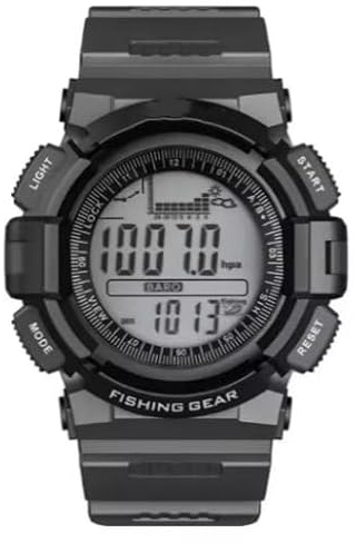 VIHELM FR715AWatche Montre de pêche pour homme étanche 3 ATM Baromètre Altimètre, Moderne