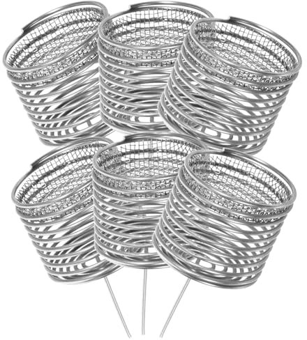 Happyyami Caja De Fertilizante Para Bonsái De Acero Inoxidable Grande Tapa, Contenedor Para Liberación Lenta De Abono Para Plantas y Jardinería, Accesorio Para Orquídeas y Suculentas