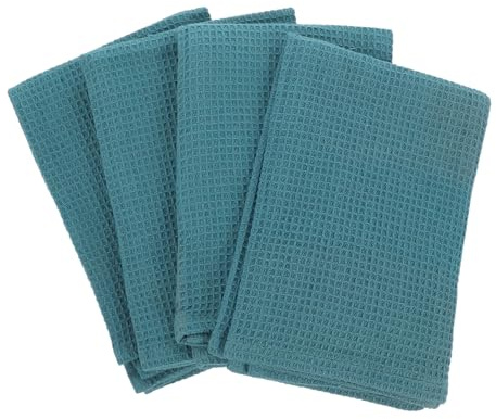 FONDOTIN 4pezzi Strofinacci Da Cucina in Nido d Asciugamano Nido d Strofinaccio Da Cucina Strofinacci Per Lavare i Piatti Strofinaccio Da Cucina Nido