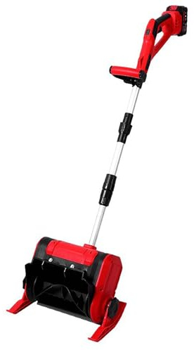 Pala Da Neve Elettrica Senza Fili 21V – Soffiatore Di Neve Leggero Con Batteria Ricaricabile, Compatto E Pieghevole, Ideale Per Vialetto E Terrazza