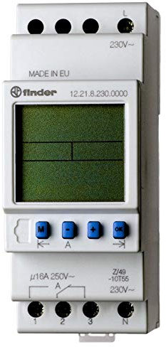 Finder Zeitschaltuhr, 1 Stück, 12.21.8.230.0000