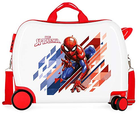 Marvel Spiderman Geo Valigia per bambini 50 centimeters 34 Rosso (Rojo)