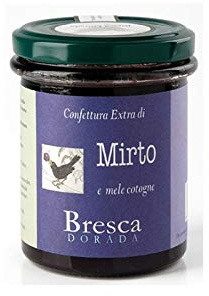 Vasetto x 230 gr - Confettura di mirto prodotta dagli artigiani di Bresca Dorada, Muravera