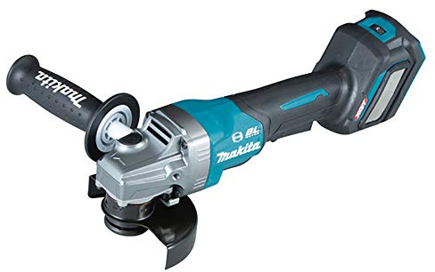 Makita GA028GZ 40 V Max Li-Ion XGT 115 mm bürstenloser Winkelschleifer – Batterien und Ladegerät nicht im Lieferumfang enthalten, Blau