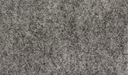StoffBook 3MM BASTELFILZ FILZSTOFF SELBSTKLEBEND NADELFILZ Filz Stoff, E255 (Graumelange-3mm, 50x20cm)