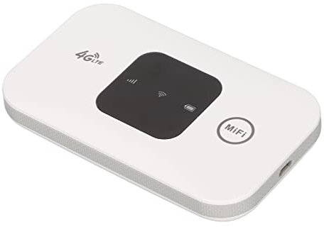Tragbarer Internet Hotspot, SIM Karten Router, Garantiert Netzwerkgeschwindigkeit und Stabilität, Erhöht Die Abdeckung, Unterstützt 8 Bis 10 Benutzer, 4G Wireless Router für Zuhause, Büro und Reisen