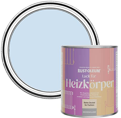 Rust-Oleum Hitzebeständiger Heizkörperlack in seidenglänzendem Finish - Taubenblau 750ml