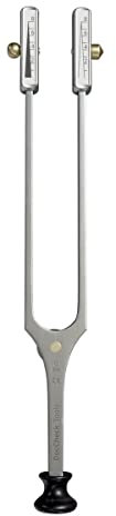 DocCheck Stimmgabel Plonng nach Rydel-Seiffer | 4-in-1 Multifunktionsstimmgabel mit Monofilament nach Semmes-Weinstein, Stumpf-Spitz-Prüfer, Kalt-Warm-Test