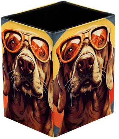 Stiftehalter für Brillen im Vintage-Stil, Schreibtischzubehör, Schreibwaren und Zubehör, Bleistift-Organizer für Schreibtisch, Bleistiftbecher, Make-up-Pinselhalter für Büro, Schule, Zuhause