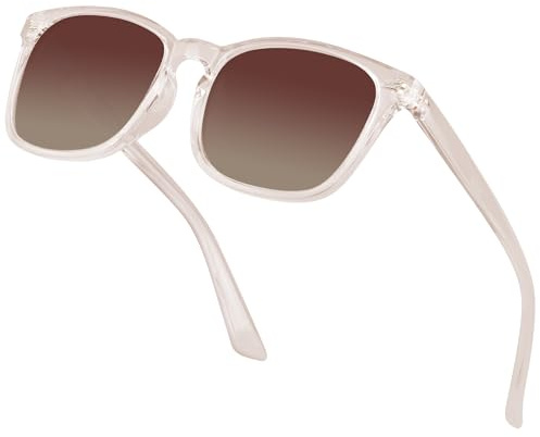 Gtievruo Sonnenbrille Damen Polarisiert - Retro Autofahren Sonne Brille Modische für Frauen mit UV400 Schutz