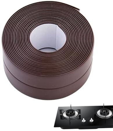Kitchen Sink Sealant Strip - Caulk Tape Sealing Band, Waterproof Wall Ribbon | Adhesive Countertop Protect Tape, Mold Resistant Joint Module, Accessory Perfect Home Finishing