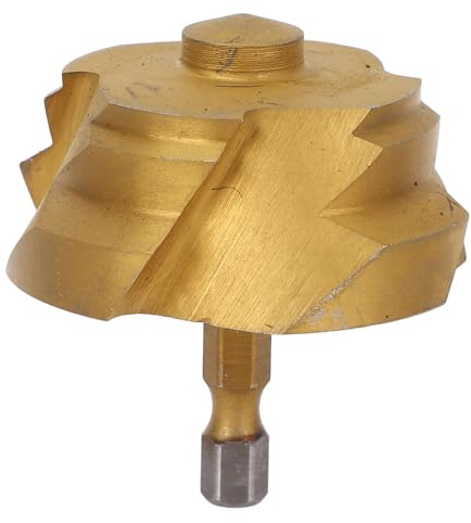 Foret de Levage PPR Tige Hexagonale 50 mm 2 Pouces, Acier au Carbone, Alésoir pour Tube Plastique et PVC, Outil de Réparation Raccords Tuyauterie Installation Plomberie Embout Percage