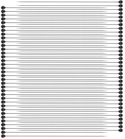 Mikinona 100 Épingles Entomologiques en Acier Inoxydable, Aiguilles pour Insecte pour Collection et Fabrication de Spécimens, Trousse Dissection pour École et Laboratoire