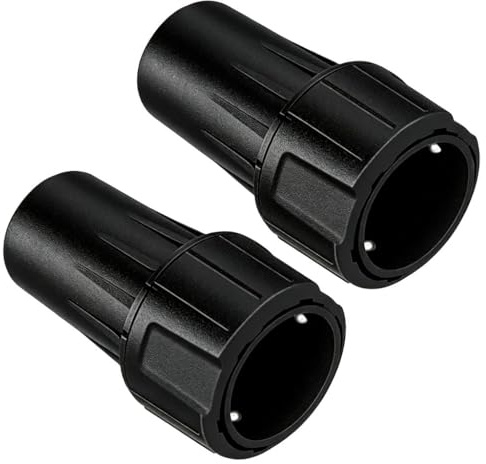 2Pcs DWV9000 Universal Vacuum Cleaner Adapter Quick Connector | Sander Dust Extraction Hose Adaptor Compatible with DEWALT Sanders & Dust Extractor Hose Power Tools for Woodworking Black