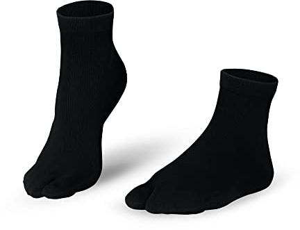 Knitido Tabi Kurzsocken, kurze Zwei-Zehen-Socken aus Baumwolle